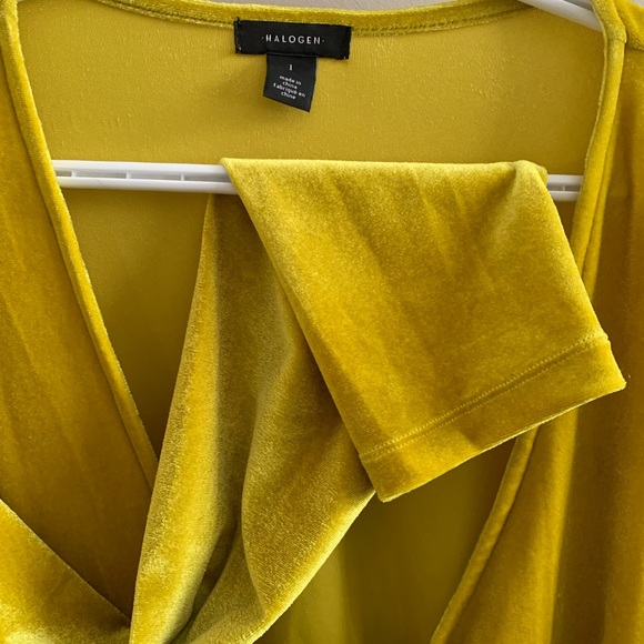 FREE SHIPPING Nordstrom Velvet Wrap Shirt - Picture 4 of 7